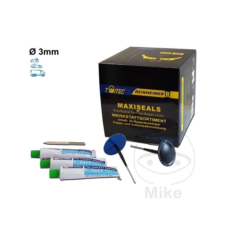 Maxi Seal 3 mm Werkstattsortiment | Reparación Neumáticos | Motos Camaral