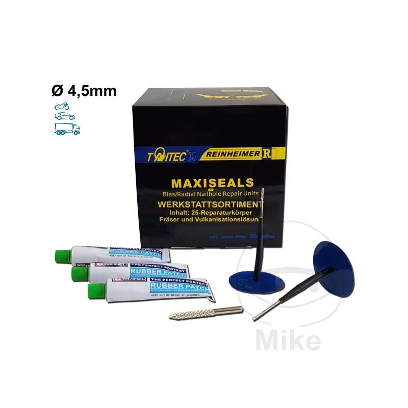 Maxi Seal 4.5 mm Werkstattsortiment | Reparación Neumáticos | Motos Camaral