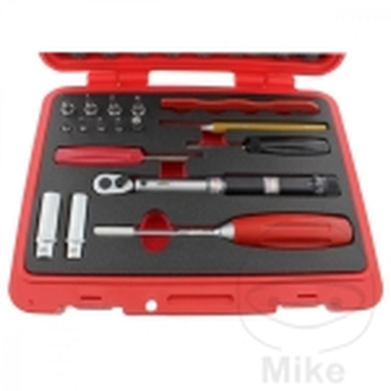 Kit Herramientas Control Presión Neumático JMP 17 pzs | Motos Camaral