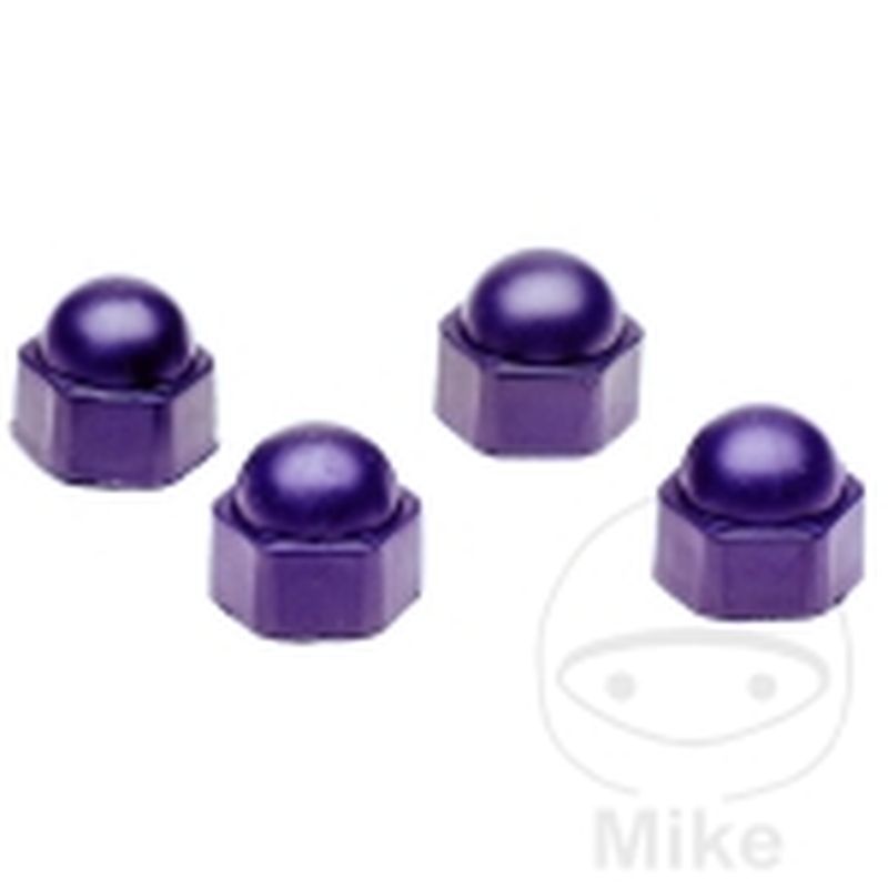 Juego de Tapas para Tornillos de Rueda 17 mm Negro | Motos Camaral
