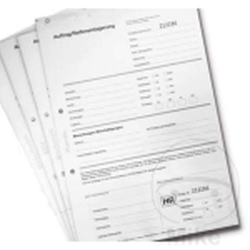 Formularios de Servicio Neumáticos 25 uds | Motos Camaral