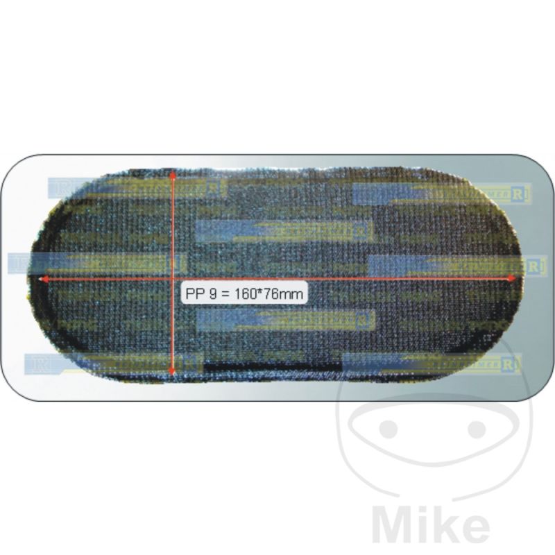 Parche para Cámaras Ovalado 160x76mm | Motos Camaral
