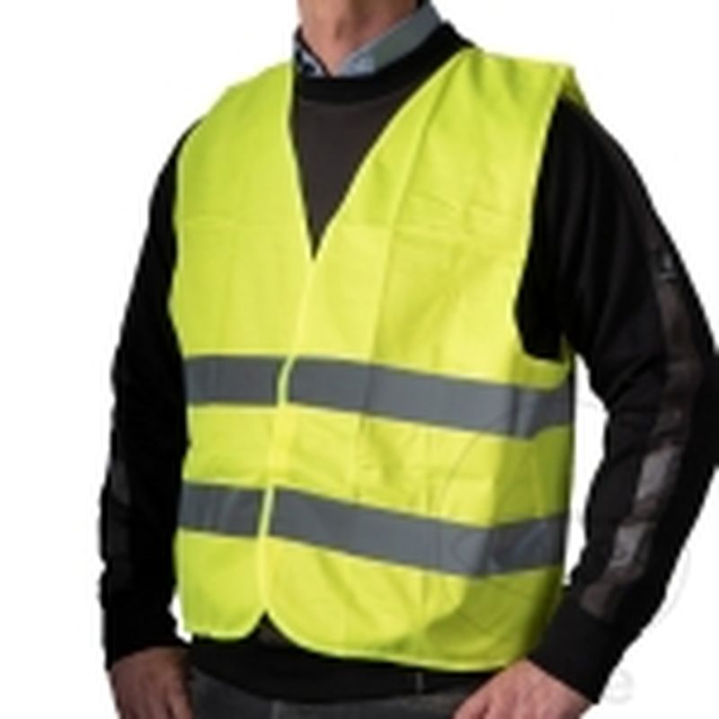 Chaleco de Seguridad Amarillo 6ON EN ISO 20471 | Motos Camaral