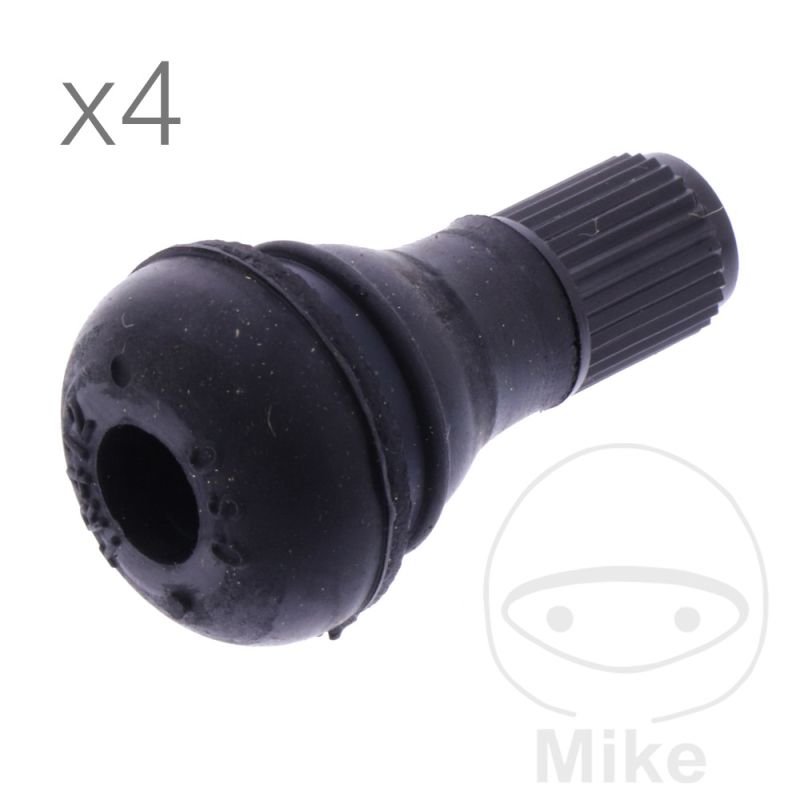 Válvula de Goma 11.3 mm TR412 JMP (Pack 4) | Motos Camaral