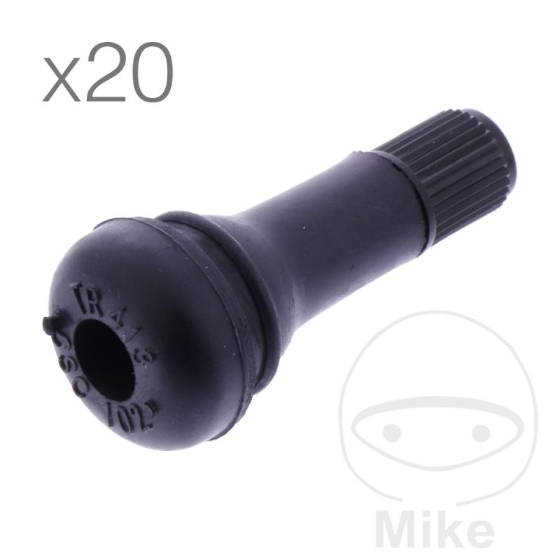 Válvula de Goma TR413 11.3mm JMP (Pack 20) | Motos Camaral