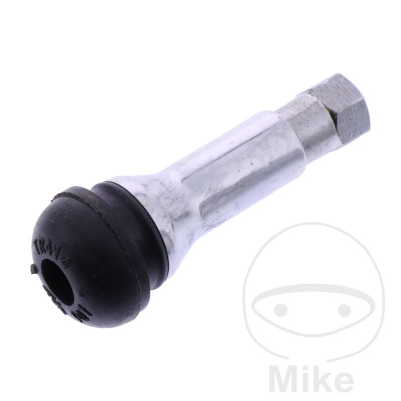 Válvula de Goma TR414 11.3mm con Funda Cromada | Motos Camaral