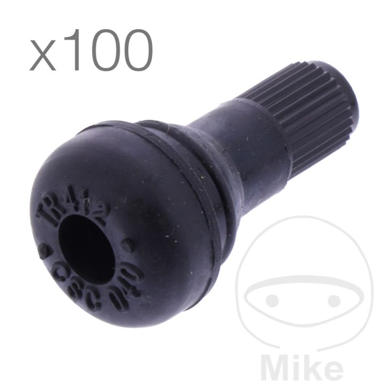 Válvula de Goma 11.3 mm TR412 JMP (100 uds) | Motos Camaral