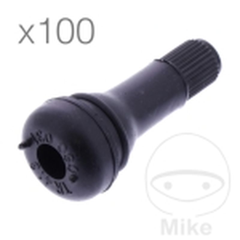 Válvula de Goma 11.3 mm TR413 JMP (100 piezas) | Motos Camaral