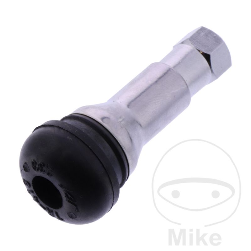 Válvula de Goma TR413 11.3mm con Funda Cromada | Motos Camaral