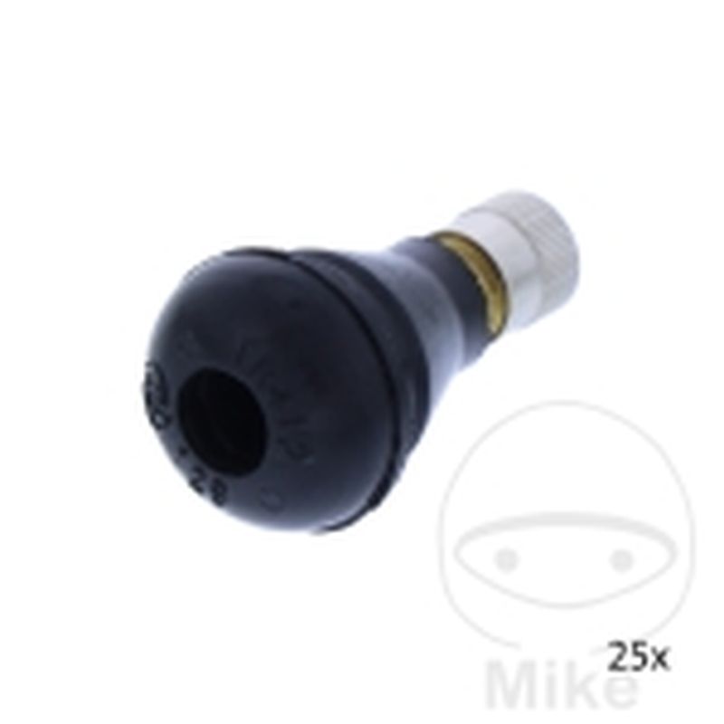 Válvula de Goma 11.3 mm TR412S con Tapa Metal | Motos Camaral