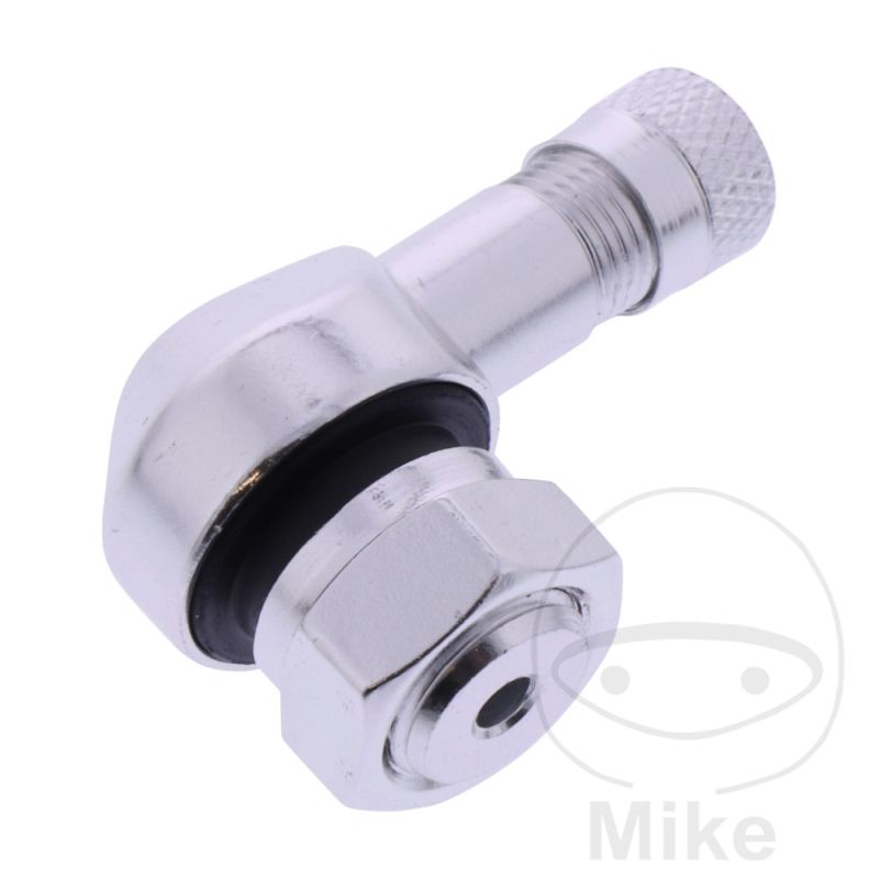 Válvula en Ángulo Aluminio JMP 11.3 mm Plateada | Motos Camaral