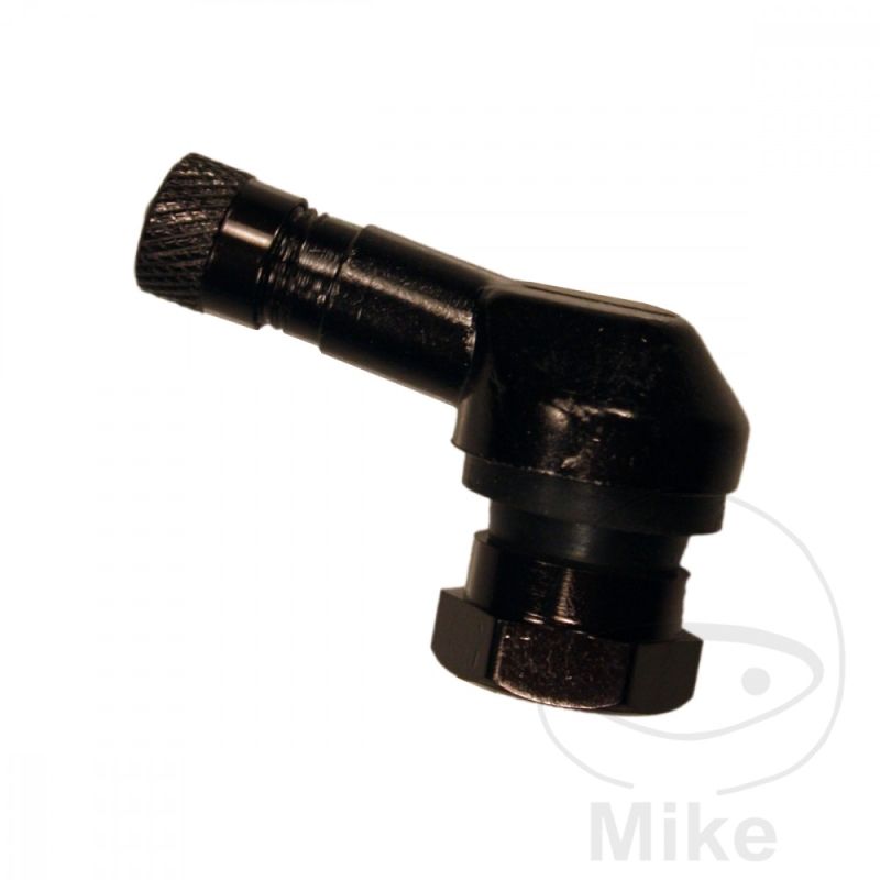 Válvula en Ángulo Aluminio JMP Negro 11.3mm | Motos Camaral