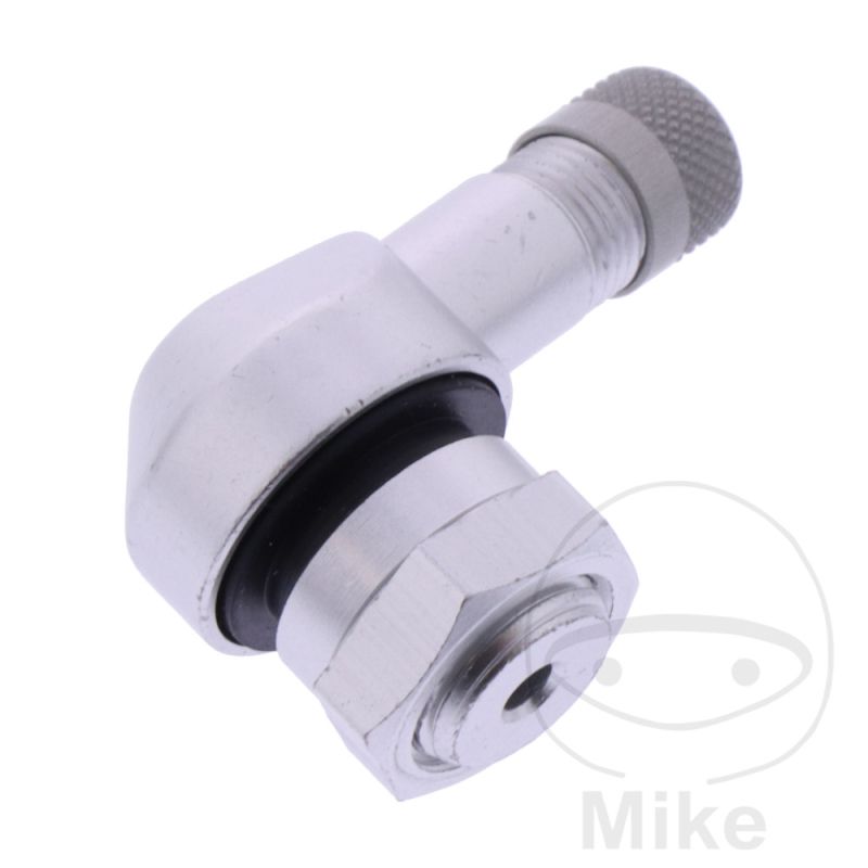 Válvula en Ángulo Aluminio 11.3 mm Plateada | Motos Camaral