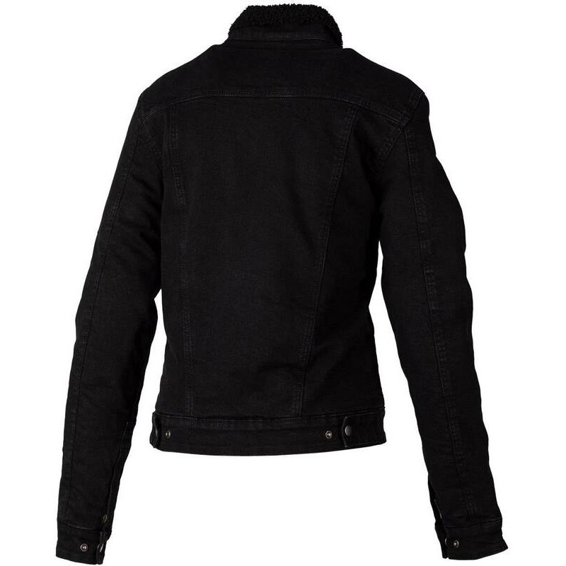 Chaqueta textil reforzada con aramida RST Sherpa Denim CE mujer - Negro - motoscamaralweb.com