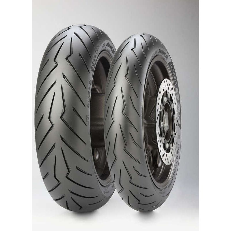 Neumático PIRELLI DIABLO ROSSO SCOOTER (F/R) 100/80-12 TL - motoscamaralweb.com
