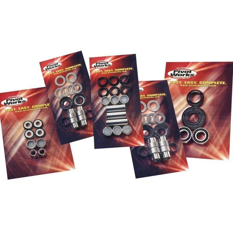Kit de rodamientos y retenes de rueda delantera PIVOT WORKS - motoscamaralweb.com