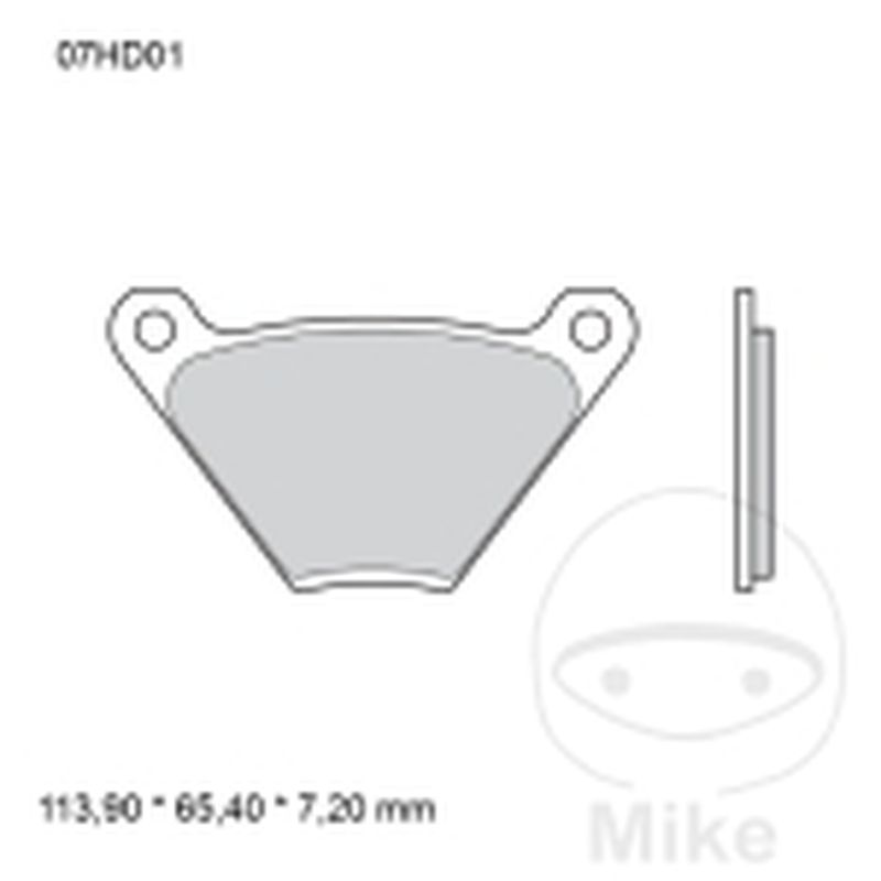 Pastillas de Freno Brembo CA KE CC | Motos Camaral