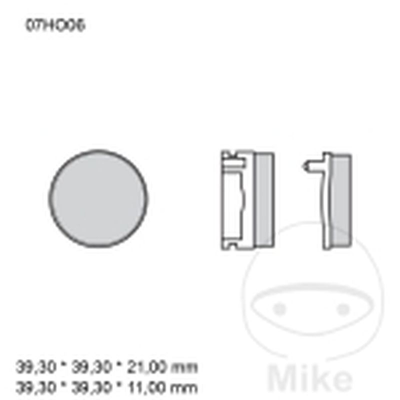 Pastillas de Freno Brembo 7326051 | Motos Camaral