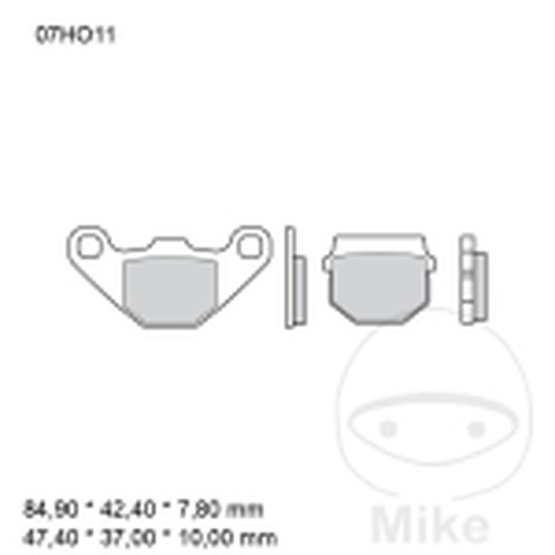 Pastillas de Freno Brembo CA KE 7326853 | Motos Camaral