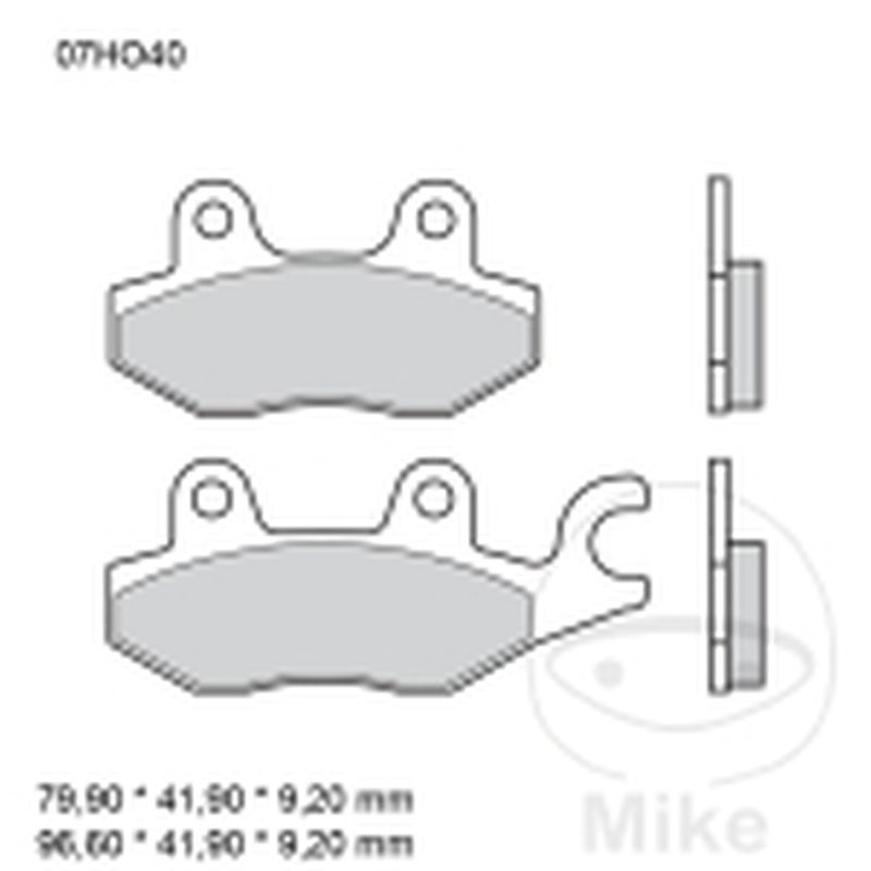Pastillas de Freno Brembo CA KE | 7377658 | Motos Camaral