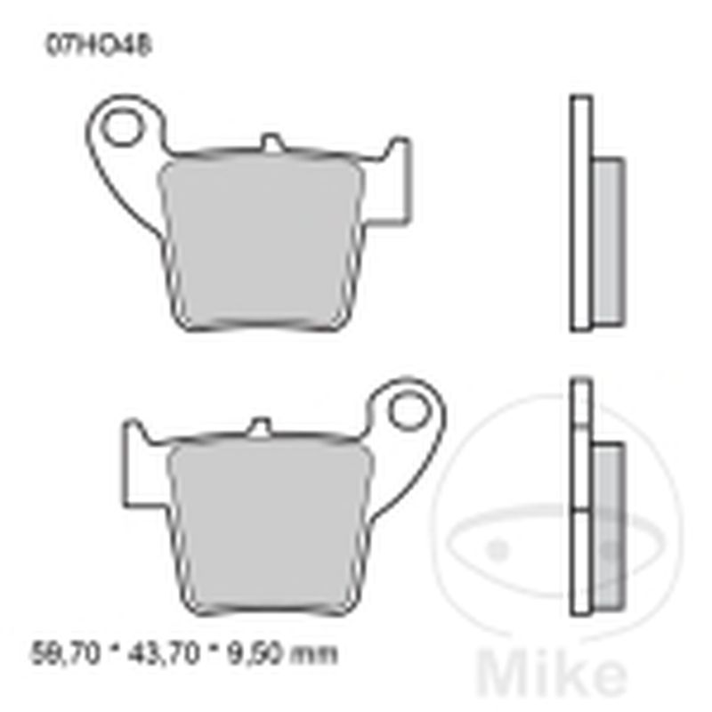 Pastillas de Freno Sinter SD Brembo 7323926 | Motos Camaral