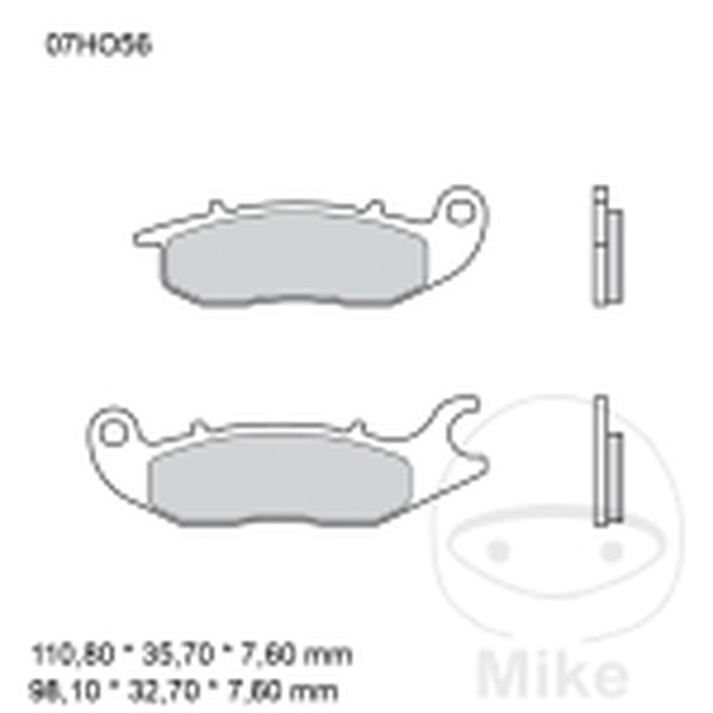 Pastillas de Freno Brembo CA KE 7320492 | Motos Camaral