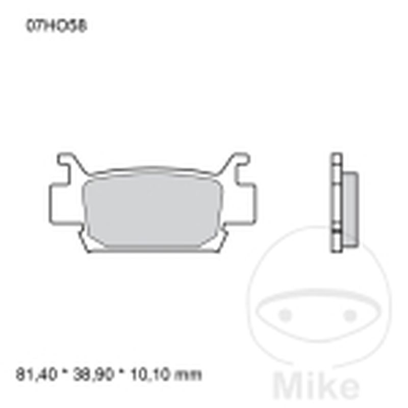 Pastillas de Freno Sinter SD Brembo 7370097 | Motos Camaral