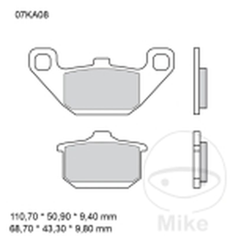 Pastillas de Freno Sinter Delantero SA Brembo | Motos Camaral