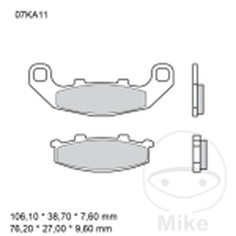 Pastillas de Freno Sinter Delantero SA Brembo | Motos Camaral