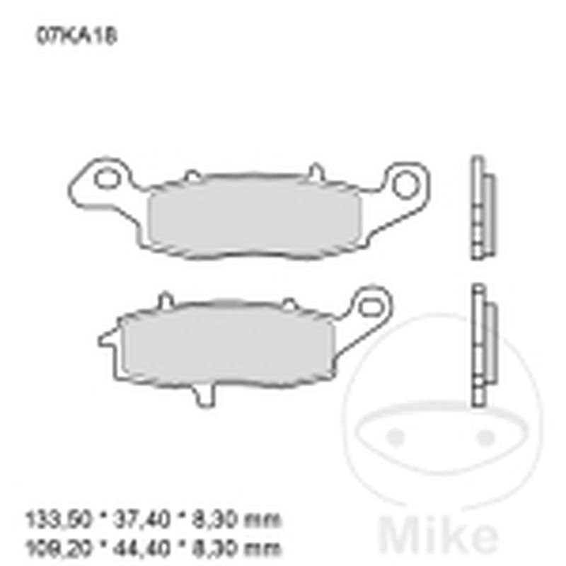 Pastillas de Freno Sinterizadas LA Brembo | Motos Camaral