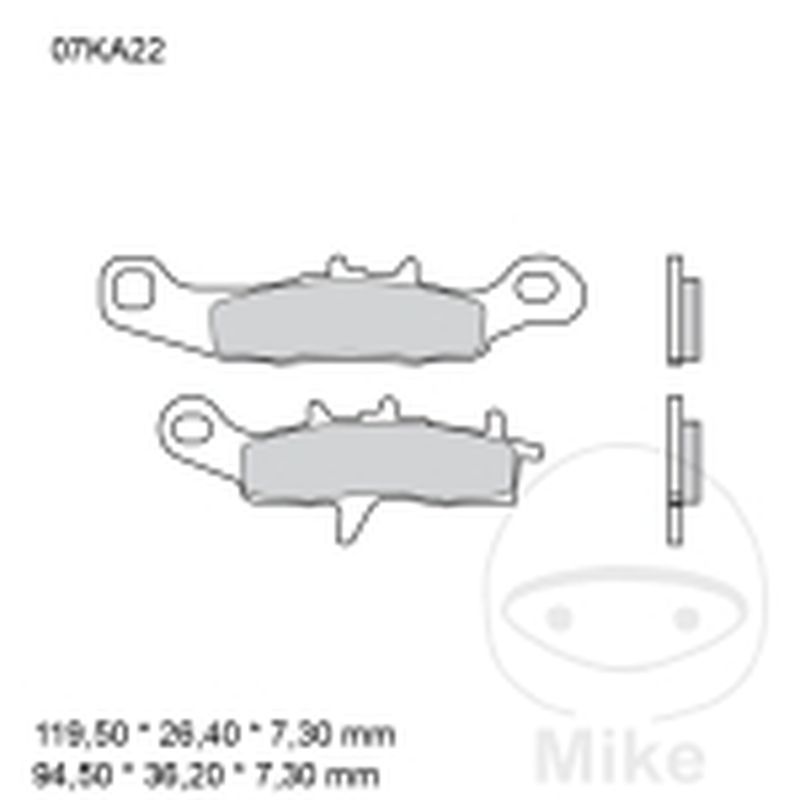 Pastillas de Freno Sinterizadas SD Brembo | Motos Camaral