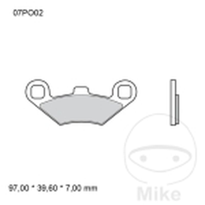 Pastillas de Freno Sinter SD Brembo | Motos Camaral