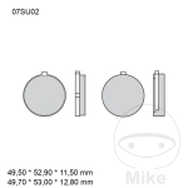 Pastillas de Freno Brembo 7326283 | Motos Camaral