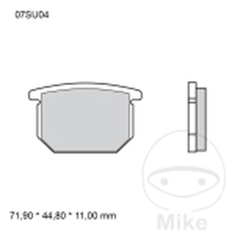 Pastillas de Freno Brembo CA KE 7326549 | Motos Camaral