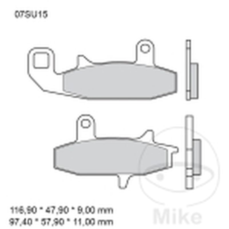 Pastillas de Freno Sinter Delantero SA Brembo | Motos Camaral