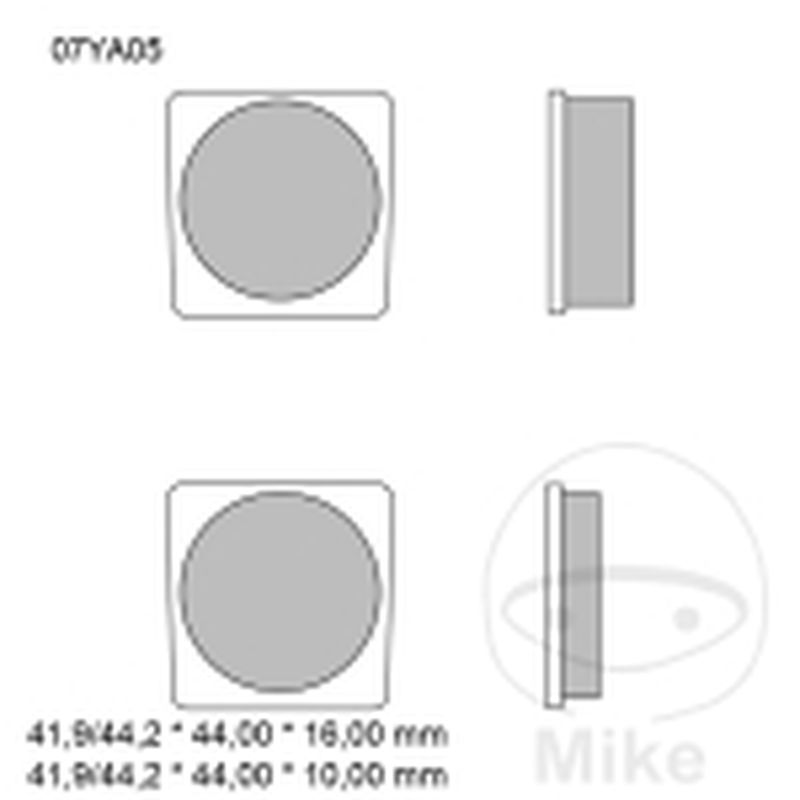 Pastillas de Freno Brembo CA KE 7326648 | Motos Camaral