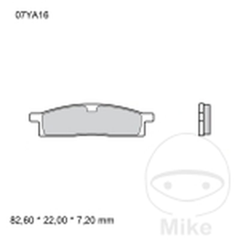 Pastillas de Freno Sinter SD Brembo 7325392 | Motos Camaral