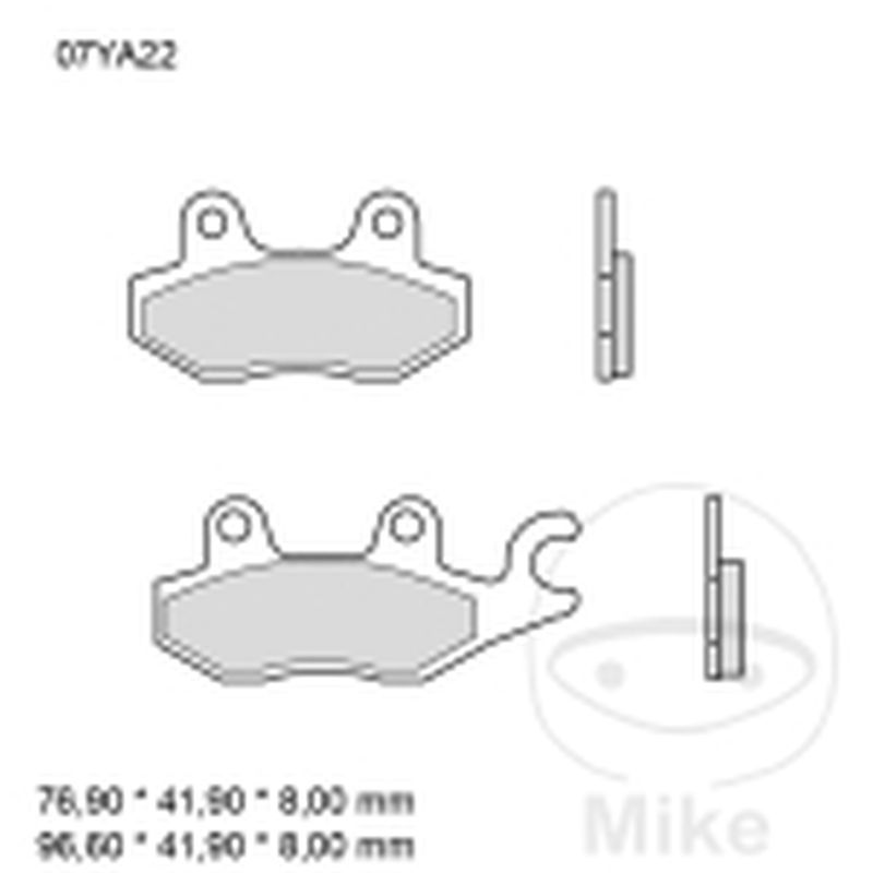 Pastillas de Freno Sinter LA Brembo | Motos Camaral