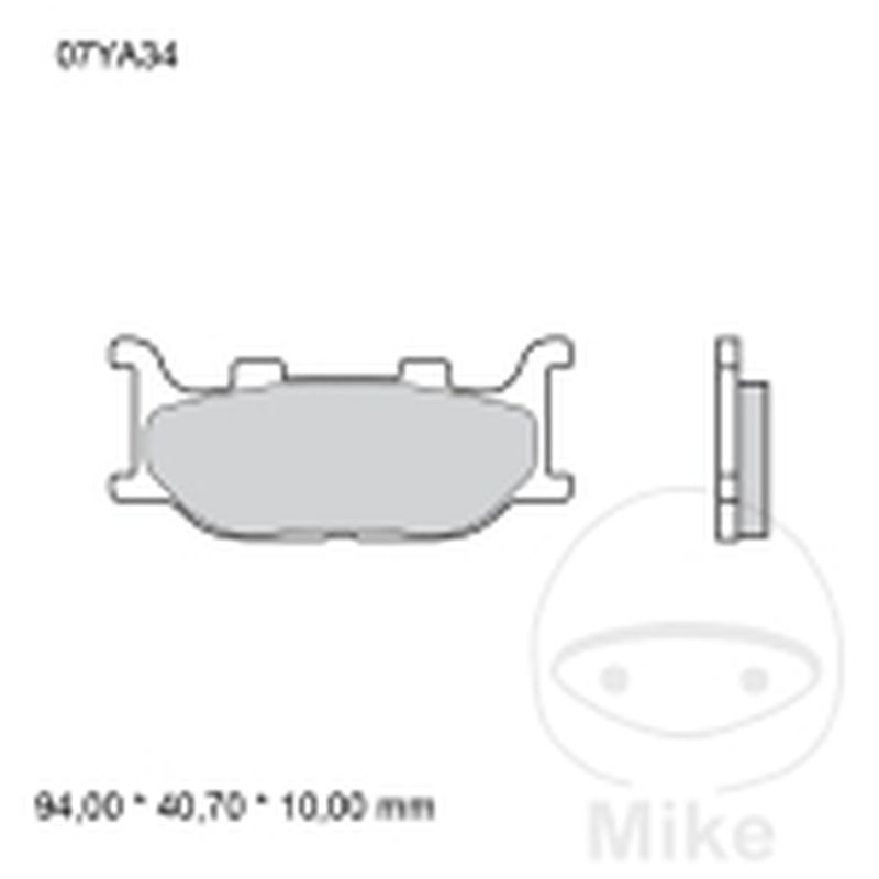 Pastillas de Freno Sinter LA Brembo | Motos Camaral