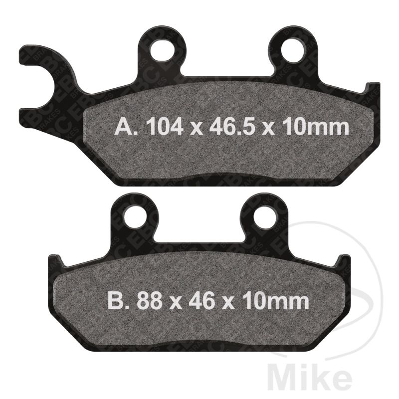 Pastillas de Freno Estándar EBC 7872419 | Motos Camaral