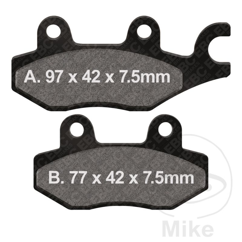 Pastillas de Freno Sinterizadas EBC 7371011 | Motos Camaral