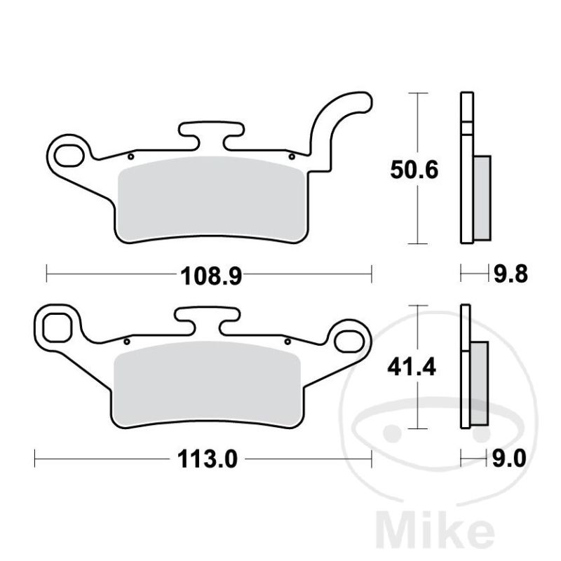 Pastillas de Freno Estándar TRW 7370030 | Motos Camaral