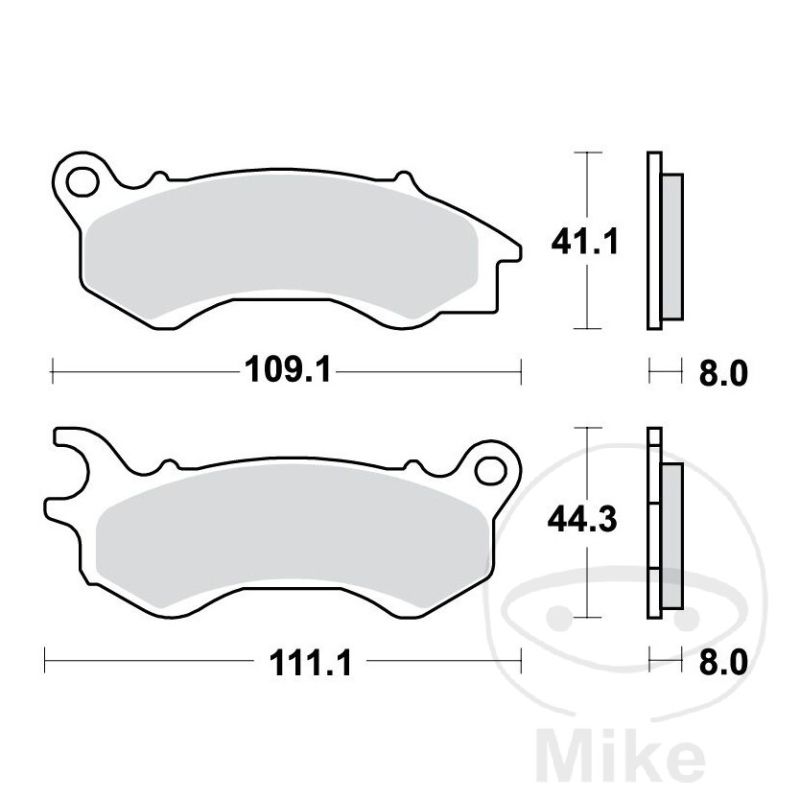 Pastillas de Freno Eco TRW 7323504 | Motos Camaral