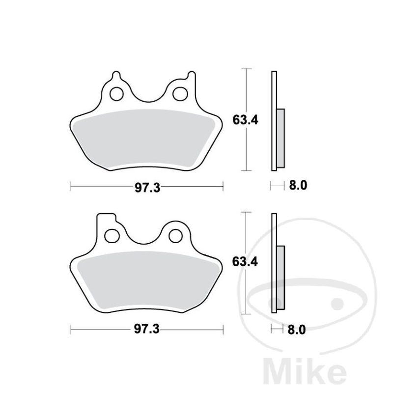 Pastillas de Freno PC TRW 7370624 | Motos Camaral