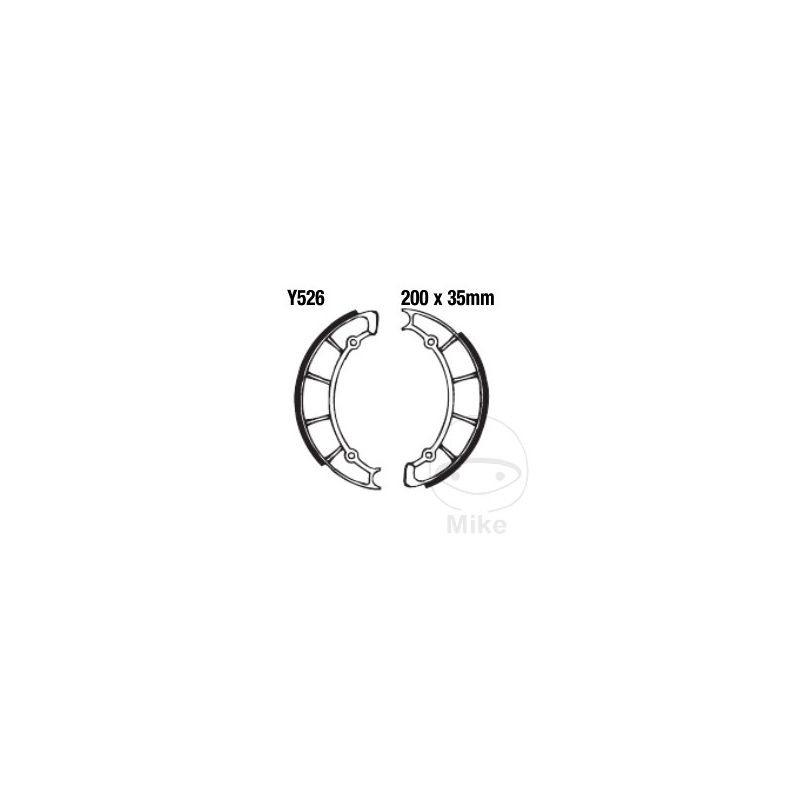 Zapatas de freno con muelle EBC 7860200 | Motos Camaral