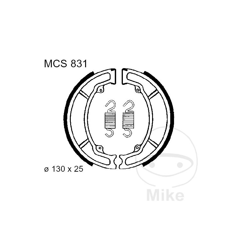 Zapatas de freno con muelle TRW 7377690 | Motos Camaral