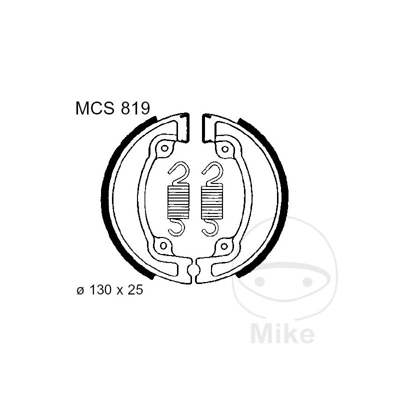 Zapatas de Freno con Muelle TRW 7328289 | Motos Camaral