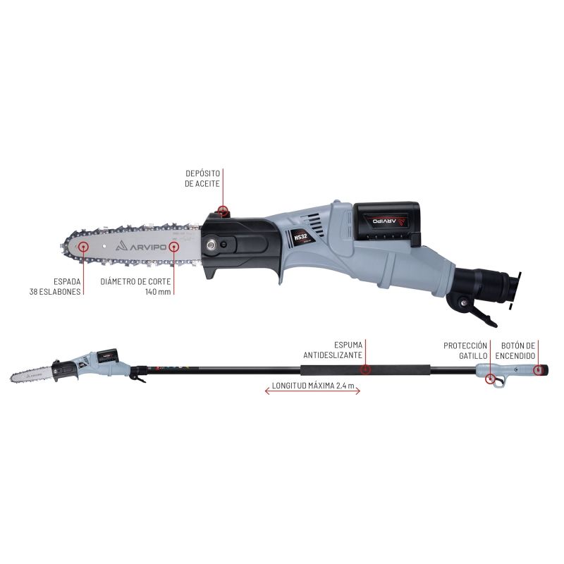 HS32 + 1 BAT. 2.5Ah - motoscamaralweb.com