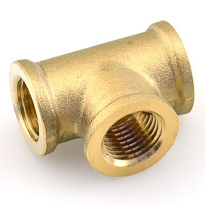 Derivación en T rosca hembra 1/4 - motoscamaralweb.com