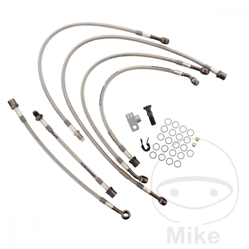 Latiguillo de Freno Metálico Kit 6 Piezas | Motos Camaral